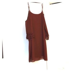 Fall Orange Dress